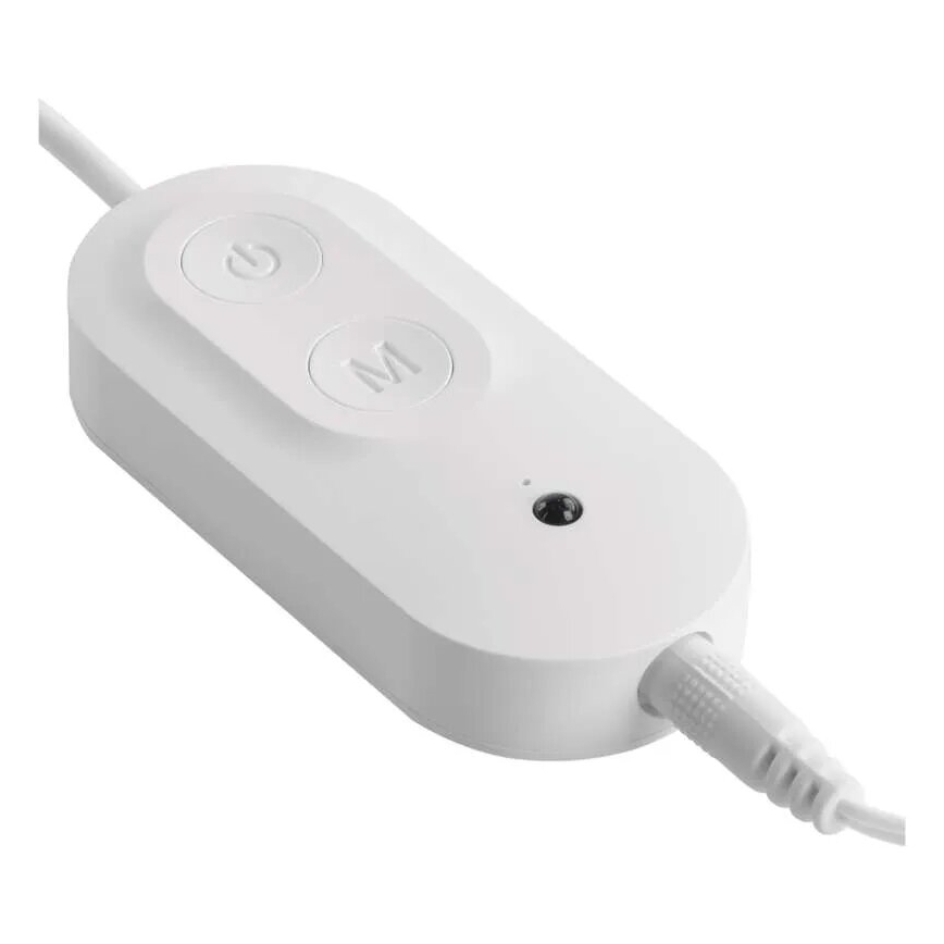 LED RGBIC+CCT Koristeketju kohdevaloilla GoSmart 12xLED/7W/230V 255 cm Wi-Fi Tuya