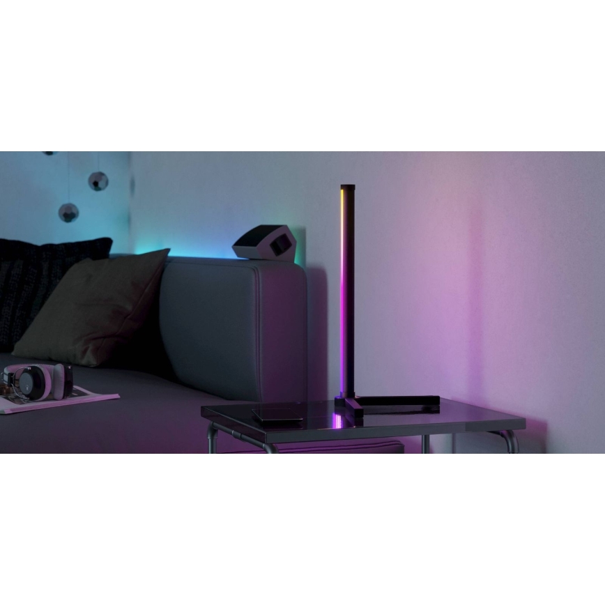 LED RGBIC Himmennettävä pöytälamppu LED/5,9W/230V 3000K + kaukosäädin