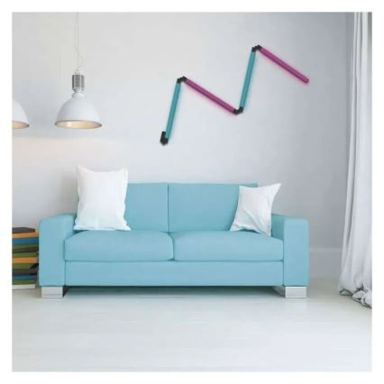 LED RGBIC Himmennettävä lattiavalaisin GoSmart LED/20W/230V 2700K Wi-Fi Tuya