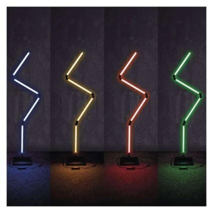 LED RGBIC Himmennettävä lattiavalaisin GoSmart LED/20W/230V 2700K Wi-Fi Tuya