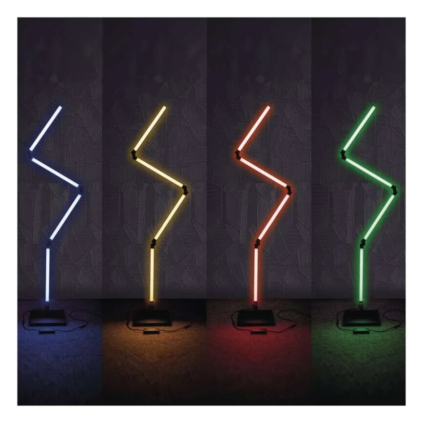 LED RGBIC Himmennettävä lattiavalaisin GoSmart LED/20W/230V 2700K Wi-Fi Tuya