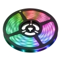 LED RGBW älykkäästi himmennettävä nauha 5m LED/230V 2700-6500K Wi-Fi Tuya + kaukosäädin