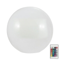 LED RGBW aurinkokennovalo BALL LED/3,2V 500 mAh halkaisija 30 cm IP65 + kaukosäädin