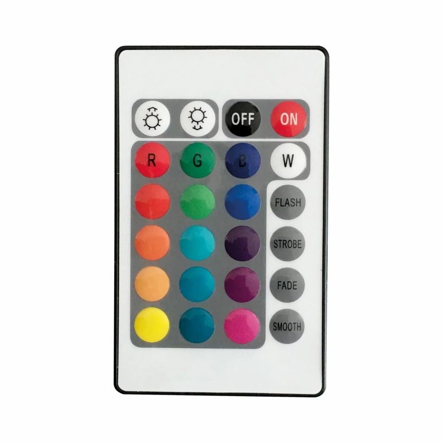 LED RGBW Aurinkolamppu BALL LED/3,2V 500 mAh halkaisija 20 cm IP65 + kauko-ohjaus