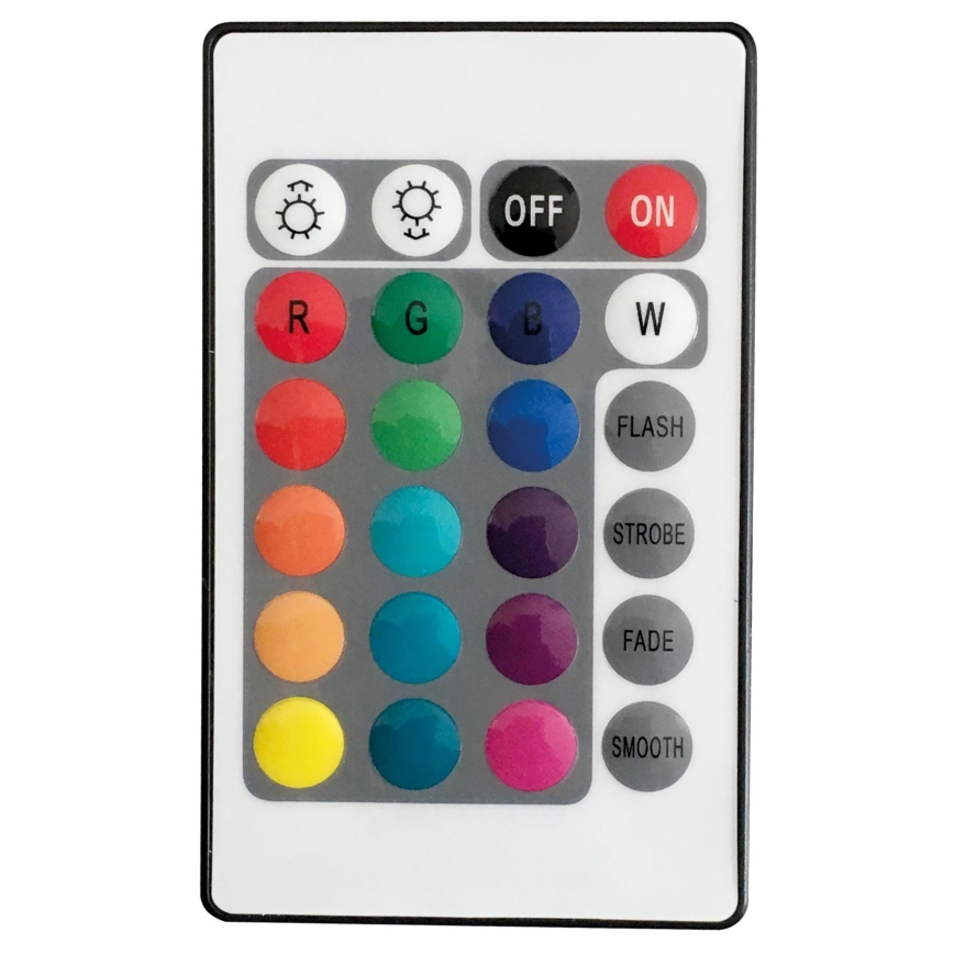 LED RGBW aurinkokennovalo BALL LED/3,7V 1500 mAh halkaisija 40 cm IP65 + kaukosäädin