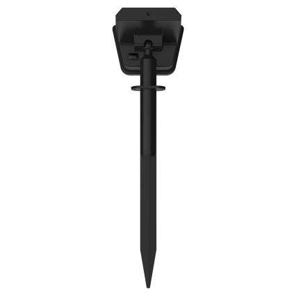 LED RGBW aurinkovalaisin anturilla LED/3,7V IP54 1200 mAh musta