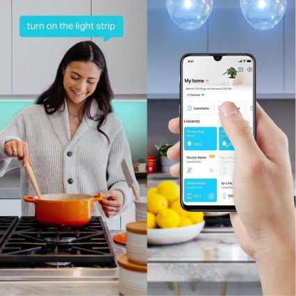 LED RGBW Himennettävä nauha 5 m LED/13,5W/230V Wi-Fi