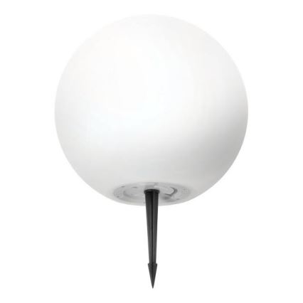 LED RGBW himmennettävä aurinkovalaisin GARDEN BALL LED/5W/3,7V 3000K IP54 2200 mAh halkaisija 30 cm + kaukosäädin