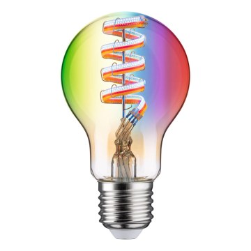 LED RGBW himmennettävä FILAMENT-polttimo E27/6,3W/230V 2200-6500K - Paulmann 29156