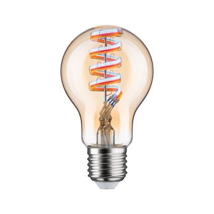 LED RGBW himmennettävä FILAMENT-polttimo E27/6,3W/230V 2200-6500K - Paulmann 29156