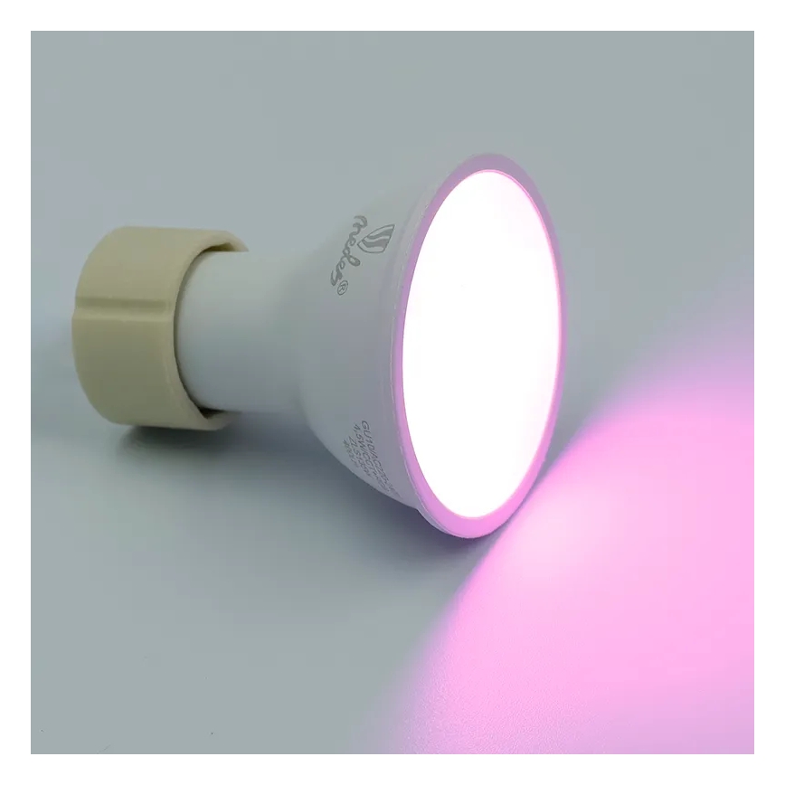 LED RGBW himmennettävä lamppu GU10/4,5W/230V 2700-6500K Wi-Fi Tuya
