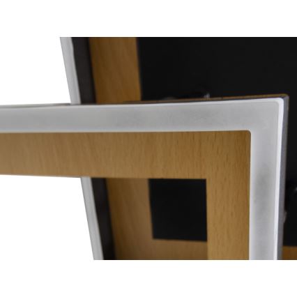 LED RGBW Himmennettävä kattovalaisin LED/75W/230V 3000-6500K + kaukosäädin