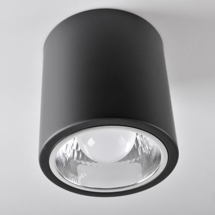 LED RGBW-himmennettävä kohdevalaisin JUPITER 1xE27/6,5W/230V 2700-6500K Wi-Fi halkaisija 13 cm musta
