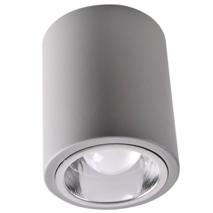LED RGBW himmennettävä kohdevalaisin JUPITER 1xE27/6,5W/230V 2700-6500K Wi-Fi halkaisija 9,8 cm harmaa