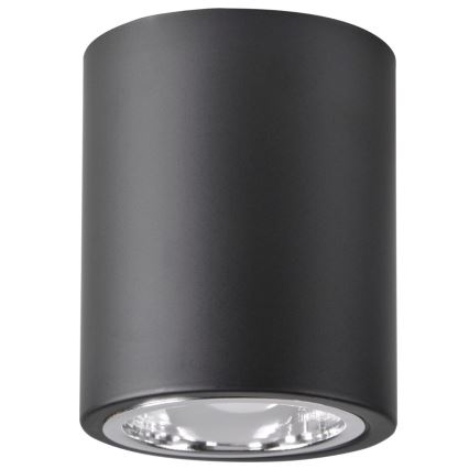 LED RGBW himmennettävä kohdevalaisin JUPITER 1xE27/6,5W/230V 2700-6500K Wi-Fi halkaisija 9,8 cm musta