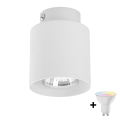 LED RGBW himmennettävä kohdevalaisin VICO 1xGU10/6,5W/230V 2700-6500K