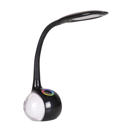 LED RGBW Himmennettävä kosketuspöytävalaisin COSMOS LED/6,5W/230V musta