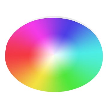 LED RGBW himmennettävä kylpyhuoneen kattovalaisin LED/24W/230V 3000-6500K halkaisija 33 cm IP54 valkoinen Wi-Fi