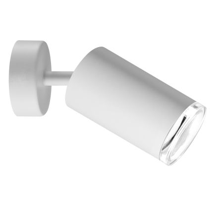 LED RGBW Himmennettävä kylpyhuoneen kohdevalaisin TURYN 1xGU10/4,8W/230V 3000K IP44 valkoinen + kaukosäädin