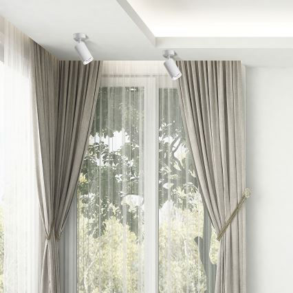 LED RGBW himmennettävä kylpyhuoneen spotti TURYN 1xGU10/6W/230V 3000K Wi-Fi IP44 valkoinen