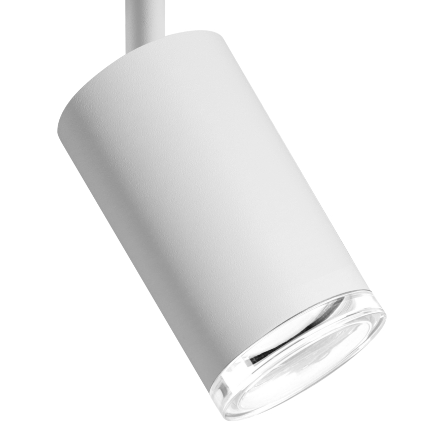 LED RGBW himmennettävä kylpyhuoneen kohdevalaisin TURYN 4xGU10/4,8W/230V 3000K IP44 valkoinen + kauko-ohjain