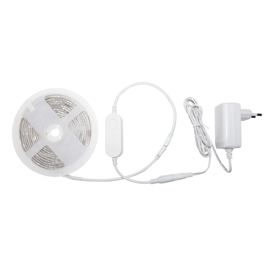 LED RGBW Himmennettävä kylpyhuoneen nauha LED/12,5W/12V IP65 5m Wi-Fi Tuya
