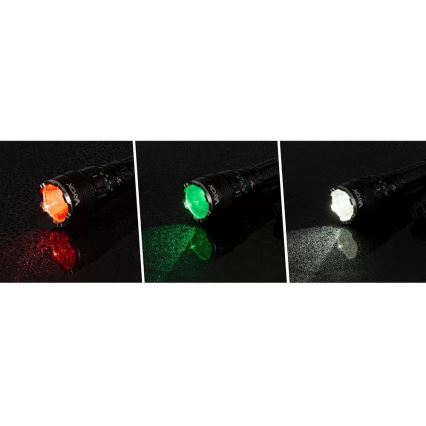 LED RGBW himmennettävä ladattava taskulamppu LED/15W/5V IP66 1500 lm 2000 mAh