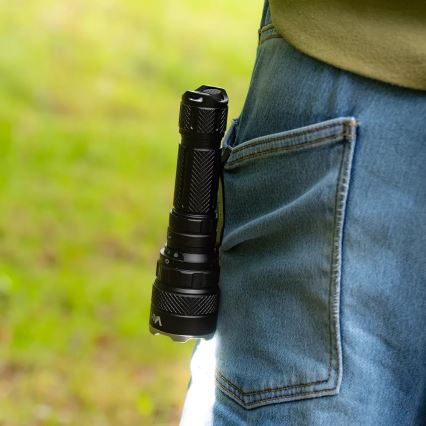 LED RGBW himmennettävä ladattava taskulamppu LED/15W/5V IP66 1500 lm 2000 mAh