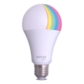 LED RGBW himmennettävä lamppu A70 E27/14W/230V 2700-6500K Wi-Fi Tuya