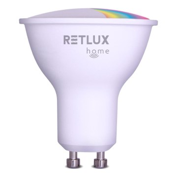 LED RGBW himmennettävä lamppu MR16 GU10/4,5W/230V 2700-6500K Wi-Fi Tuya
