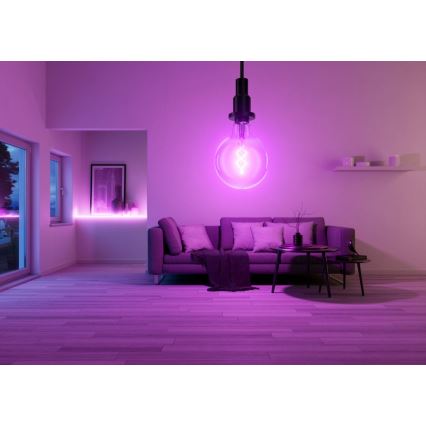 LED RGBW himmennettävä lamppu SMART+ FILAMENT E27/4,8W/230V 2700-6500K Wi-Fi - Ledvance