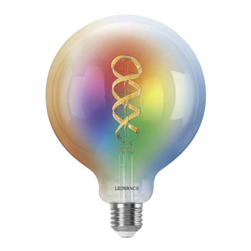 LED RGBW himmennettävä lamppu SMART+ FILAMENT E27/4,8W/230V 2700-6500K Wi-Fi - Ledvance