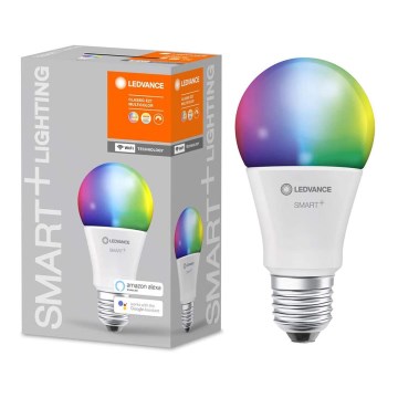 LED RGBW Himmennettävä lamppu SMART+ E27/9W/230V 2700K-6500K Wi-Fi - Ledvance