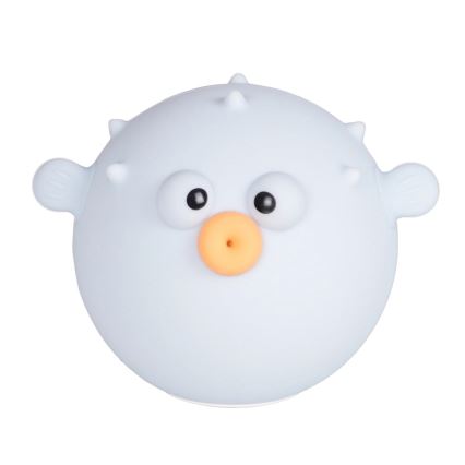 LED RGBW Himmennettävä lasten kosketus lamppu HELI LED/1W/5V USB 1200 mAh kala sininen