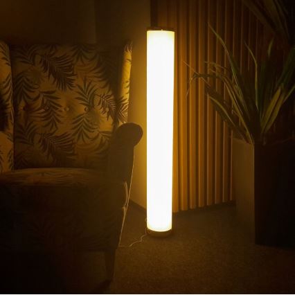 LED RGBW himmennettävä lattiavalaisin STELLA LED/12W/230V + kaukosäädin