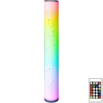 LED RGBW himmennettävä lattiavalaisin STELLA LED/12W/230V + kaukosäädin