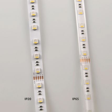 LED RGBW himmennettävä nauha 3m LED/22W/24/230V + kaukosäädin