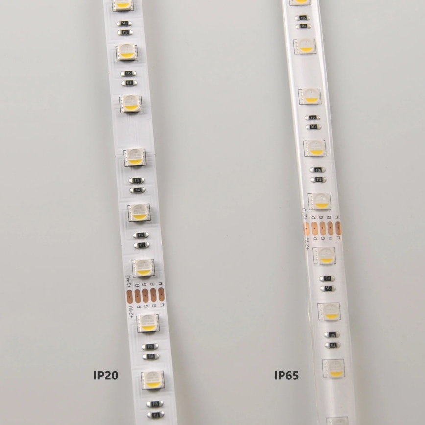 LED RGBW himmennettävä nauha 3m LED/22W/24/230V + kaukosäädin