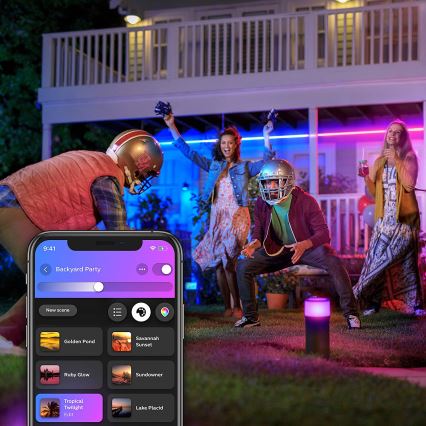 LED RGBW Himmennettävä nauha Philips Hue OUTDOOR STRIP LED/20,5W 2m IP67