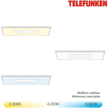 LED RGBW himmennettävä paneelivalaisin LED/20W/230V 3000-6500K 25x100 cm hopea + kaukosäädin