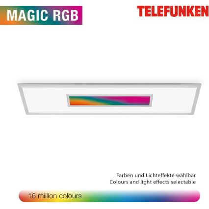 LED RGBW himmennettävä paneelivalaisin LED/20W/230V 3000-6500K 25x100 cm hopea + kaukosäädin