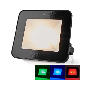 LED RGBW himmennettävä pistokkeellinen heittovalaisin SmartLife LED/20W/230V Wi-Fi IP65 2700-6500K