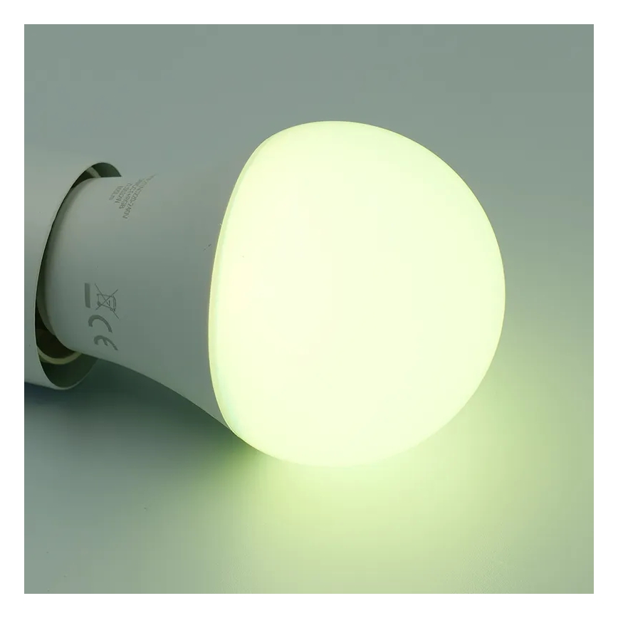 LED RGBW Himmennettävä polttimo A60 E27/9W/230V 2700-6500K Wi-Fi Tuya