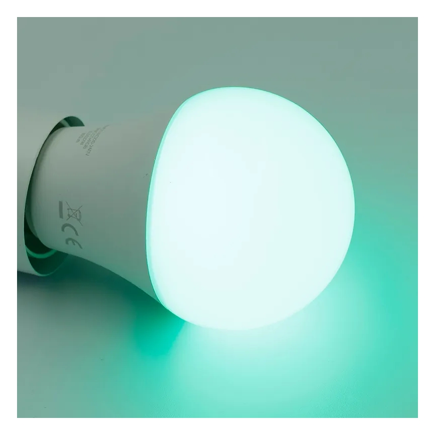 LED RGBW Himmennettävä polttimo A60 E27/9W/230V 2700-6500K Wi-Fi Tuya