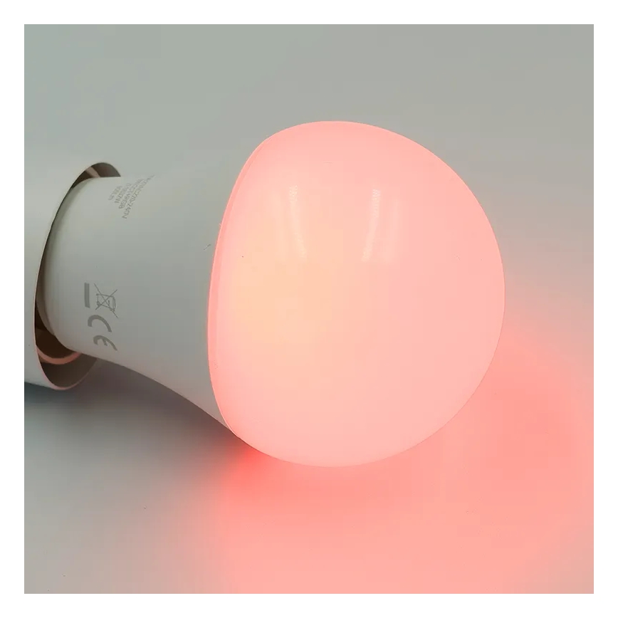 LED RGBW Himmennettävä polttimo A60 E27/9W/230V 2700-6500K Wi-Fi Tuya