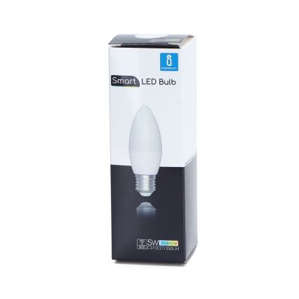 LED RGBW Himmennettävä polttimo C37 E27/5W/230V 3000-6500K Wi-Fi - Aigostar