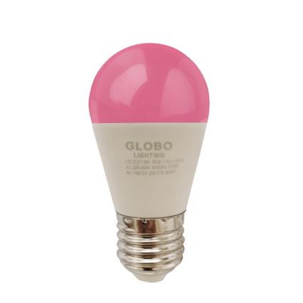 LED RGBW Himmennettävä polttimo E27/6W/230V 3000K + kauko-ohjaus - Globo