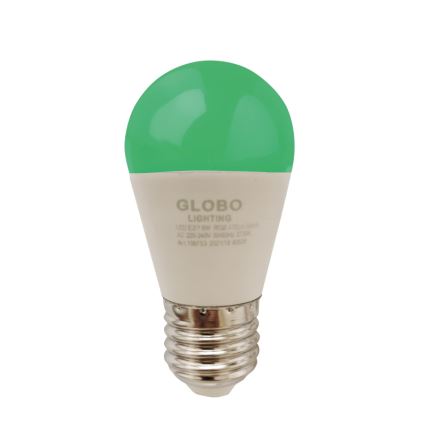LED RGBW Himmennettävä polttimo E27/6W/230V 3000K + kauko-ohjaus - Globo