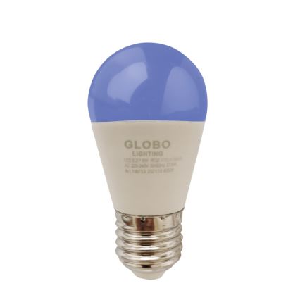 LED RGBW Himmennettävä polttimo E27/6W/230V 3000K + kauko-ohjaus - Globo
