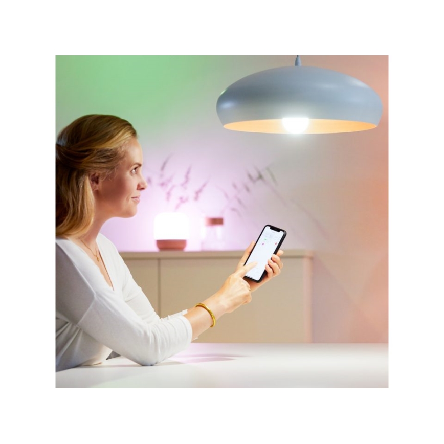 LED RGBW Himmennettävä polttimo PAR16 GU10/4,7W/230V 2200-6500K CRI 90 Wi-Fi - WiZ